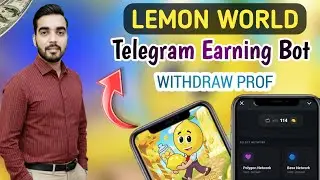 Lemon World Telegram Earning Bot | Mr AB