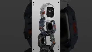 Ốp + D&acirc;y Apple Watch SKINARMA MECHA &ndash; Bảo vệ to&agrave;n diện cho Apple Watch Ultra