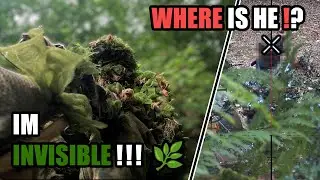 The ULTIMATE camouflage (Ghillie sniper Exeter airsoft)