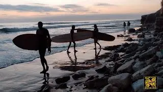 Xcorps Action Sports Music TV Presents - Gulls Waves and Surfers.