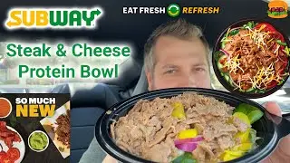 Subway - Eat Fresh Refresh - Steak & Cheese Protein Bowl w/ 