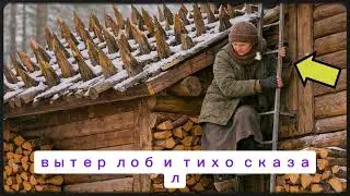 Никто не понимал, зачем на крыше были ОСТРЫЕ брёвна&hellip; пока не пришла ЗИМА и правда не вскрылась