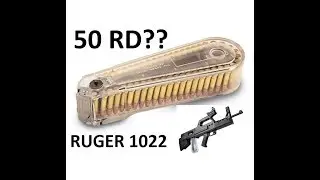 MWG 50 Rd Teardrop Magazine for the Ruger 10/22 Review