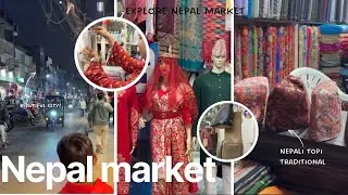 LUCKNOW TO NEPAL / Exploring Nepal Famous Market / Khushbu khan