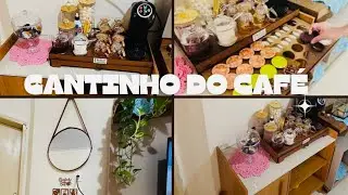 Coffee corner/ How to set up one in your home on a budget/ Simple utensils