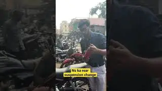 Ns 200 Rear Suspension Change Hogya Akhir 🔥1000 Only #viral  #youtubeshorts #shorts #ns200 #vlog