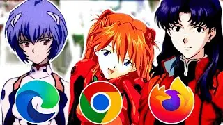 Your Evangelion Waifu is Your Browser