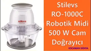 Stilevs RO-1000C Robotik Midi 500 W Cam Doğrayıcı #stilevs #hepsiburada