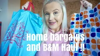 Home bargains and B&M Haul 2019