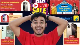 Flipkart Big Festive Dhamaka Sale Live || Iphone 16 Pro Max at ₹1,04,999*