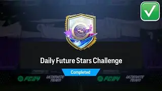 EAFC 24 DAILY FUTURE STARS CHALLENGE SBC SOLUTION COMPLETED (FUTURE STARS CHALLENGE SBC CHEAPEST)