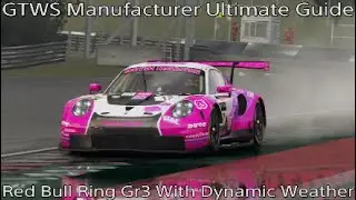 GTWS Manufacturer Ultimate Guide - Red Bull Ring Gr3 with Weather - Gran Turismo 7