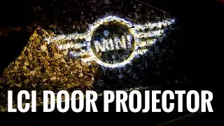SCP AUTOMOTIVE MINI F56 LCI DOOR PROJECTOR INSTALL