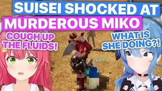 Suisei Shocked As Miko 