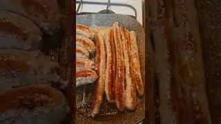 Homemade Bratwurst 🌭🇩🇪 #бавария #сосиска #братвурст