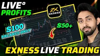 Live Profit on Exness with Just $100 Account | Live Exness Trading