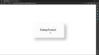 CSS Intro Animation| Source code