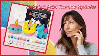 Jim&Gloria Paint Your Own Squishies review