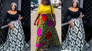 How to cut and sew flared maxi skirt  DIY for beginners