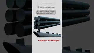 Bygg din flytande dr&ouml;m med HD-polyetenr&ouml;rpontoner &ndash; 30% rabatt!