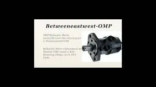 Hydraulic Motor replacement for Danfoss OMR OMP OMT OMV Series
