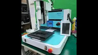 NJLD iPhone Frame Auto AB Glue Dispenser Machine Installation Instructions