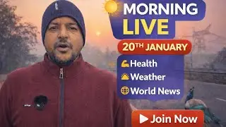 Good Morning Live India 🇮🇳 | Health, Traffic & Weather Updates