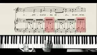 Verdi: Quando le Sere 
 al Placido (Luisa Miller) / acompañamiento de piano / Ecce Homo