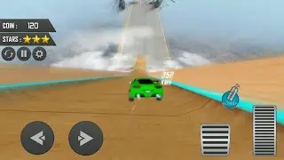 Mega Ramp Car Stunt Driving Games - Car Games Android Game Play Part 157 | Mamta Kumari Chaudhari ||