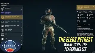 Get the Peacemaker Armor Set and Rifle | The Eleos Retreat | Starfield