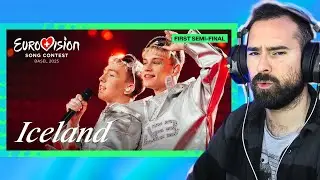 Vocal Coach Reacts - V&AElig;B R&Oacute;A LIVE  Iceland ��  First Semi Final  Eurovision 2025