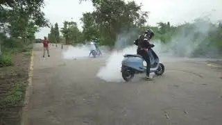 OLA S1 Scooter Stunt Performance Test | Faster Than Bikes ?