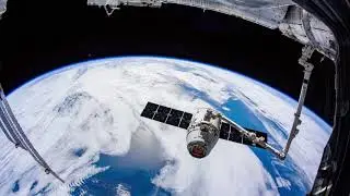 ISS Timelapse - Dragon CRS 17 Grapple & Berthing  (6 Maggio 2019)