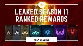 *NEW LEAKED* Season 11 Ranked Rewards Badges & Dive Trails #ApexLegendsRankedRewards #ApexSeason12