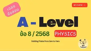 A-Level ฟิสิกส์ 2568 ข้อ 8 | เกรตติง (Diffraction Grating)
