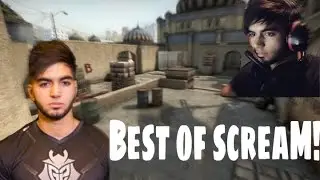 Best of CS:GO Pro screaM!