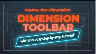 Панель инструментов размеров в AutoCAD