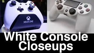 White PS4 vs White Xbox One - Classy Console Closeups | WikiGameGuides