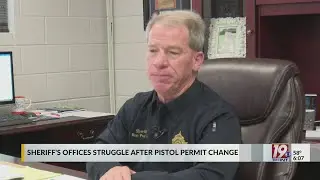 Sheriff's Offices Struggle with Pistol Permit Change (6 p.m., January 30, 2023)
