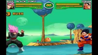 Hyper Dragon Ball Z: Rose Goku Black Combo