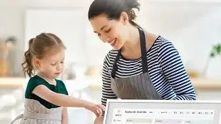 📅 All-in-One Digital Calendar & Meal Planner! Smart Touch Screen for Your Home