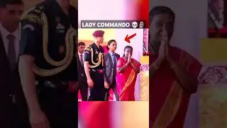 Lady commando protect president of India #shorts