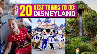 Top 20 Things You MUST Do At Disneyland, California!