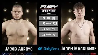 Fury AS 51 Jacob Arroyo vs Jaden Mackinnon
