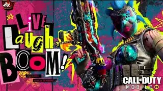 Live, Laugh, Boom ! Draw | Only 30CP Epic Character Skin - CODM