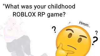 What was your childhood ROBLOX RP game? | What's your favorite pop tart meme