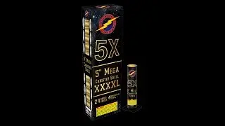 5X Shell - Flashing Fireworks