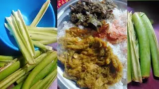 Bhoi dish-Yam stem curry recipe(Shet jhur Wang)#meghalaya#viral #india