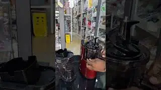 Red sokany slow juicer setup