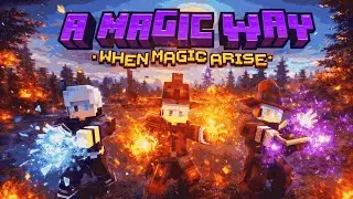 Add-On SIHIR TERKEREN di Minecraft Bedrock! ✨🔮 | A Magic Way Showcase